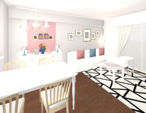 自宅教室インテリア実例