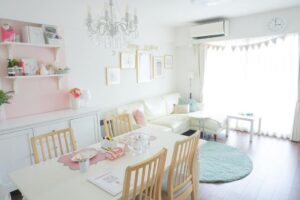 自宅教室インテリア実例