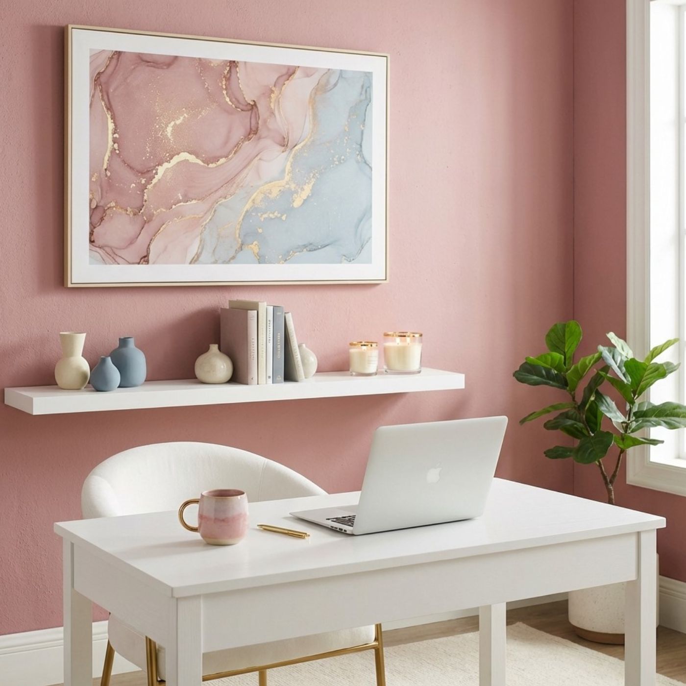 おしゃれなホームオフィスインテリア